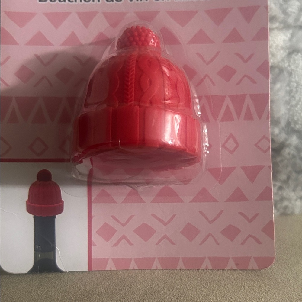 Red Bottle Stopper